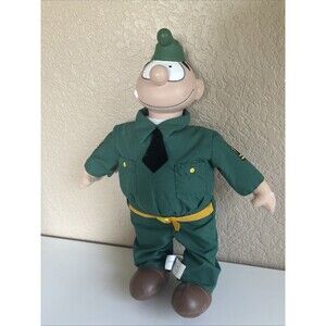 Beetle Bailey Camp Swampy Sargent Orville Snorkel 16" Plush Doll 2000 Toy Works